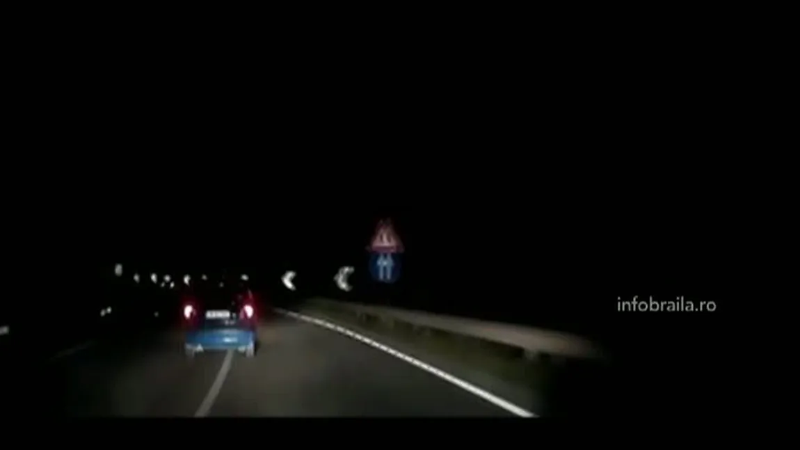 Imagini incredibile în România. Un şofer, filmat când adoarme la volan VIDEO