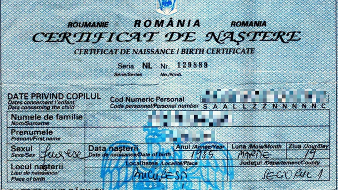 Certificatul de naştere, cazierul şi timbrul de la Poştă ar putea să dispară