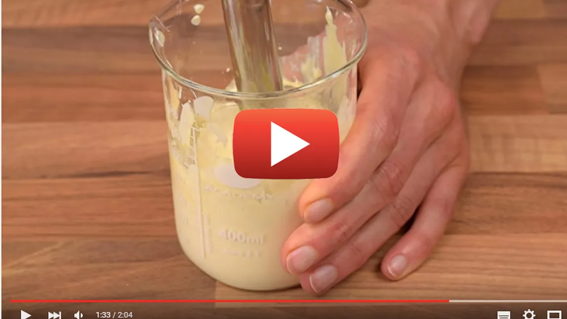 Trucuri din bucătărie: Cum se face maioneză fără ulei