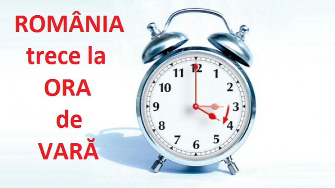 ORA DE VARA: Sâmbată, românii dorm cu o oră mai puţin. Când va fi recuperată ora pierdută