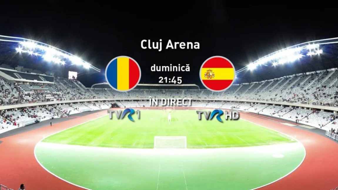 ROMANIA- SPANIA 0-0: Semne bune pentru Euro 2016
