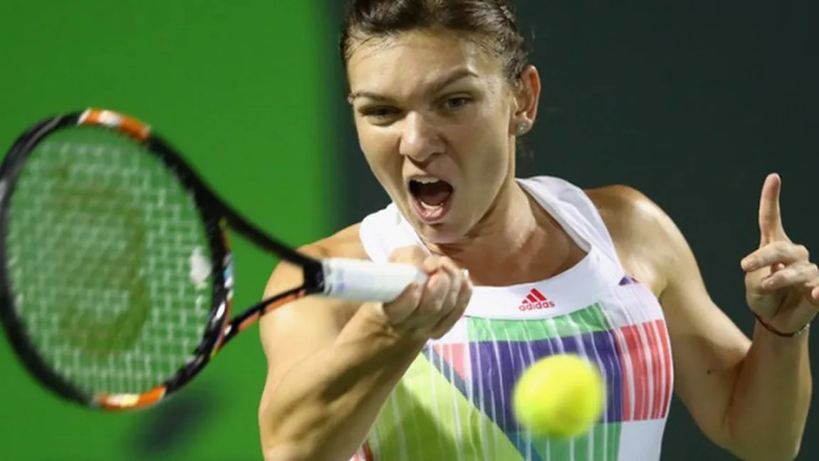 SIMONA HALEP - TIMEA BACSINSZKY 6-4, 3-6, 2-6 în sferturi de finală la MIAMI