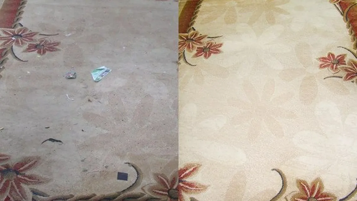Cum să-ţi cureţi covoarele eficient cu o soluţie făcută în casă