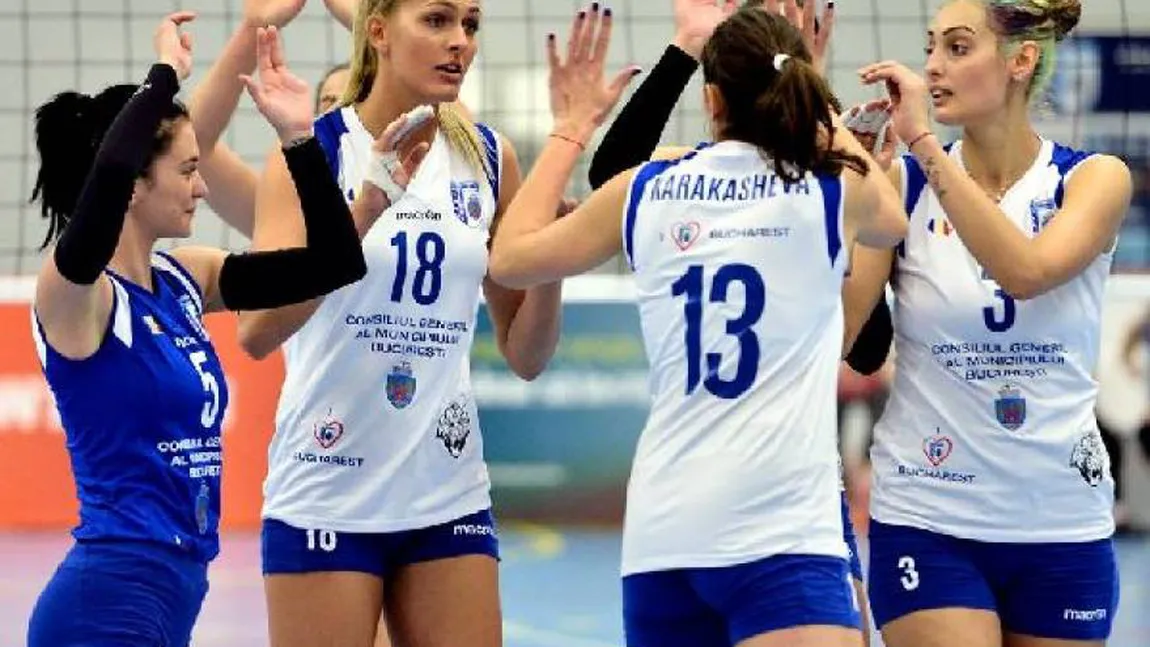 CSM Bucureşti a câştigat Cupa Challenge la volei feminin