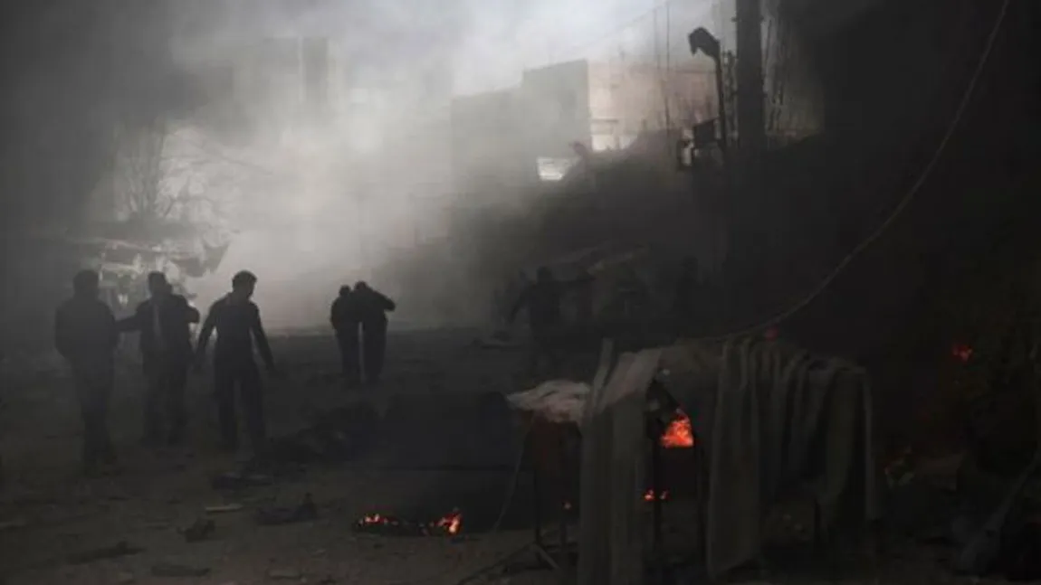 Bombardamente în apropiere de Damasc. Cel puţin 25 persoane şi-au pierdut viaţa şi 40 sunt rănite
