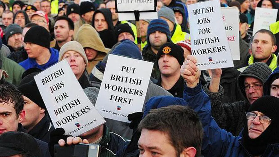 Criza euro şi salariile din România îi sperie pe britanici. Se tem că românii vor da năvală la muncă, în regat
