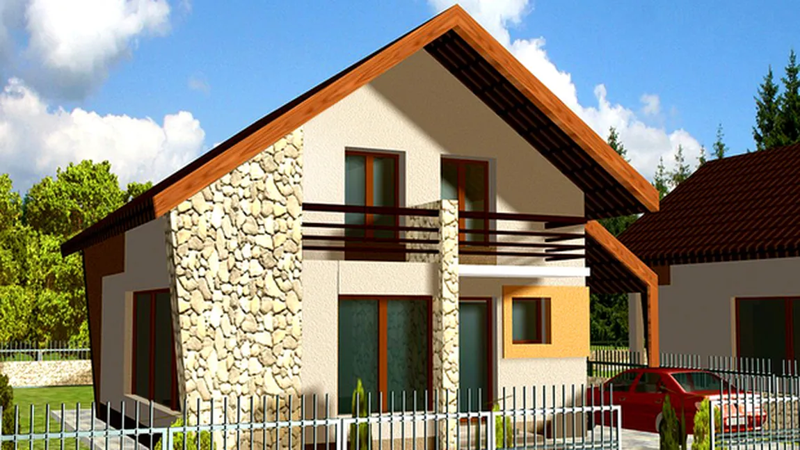 Casa care se construieşte în şase zile, inventată de un român