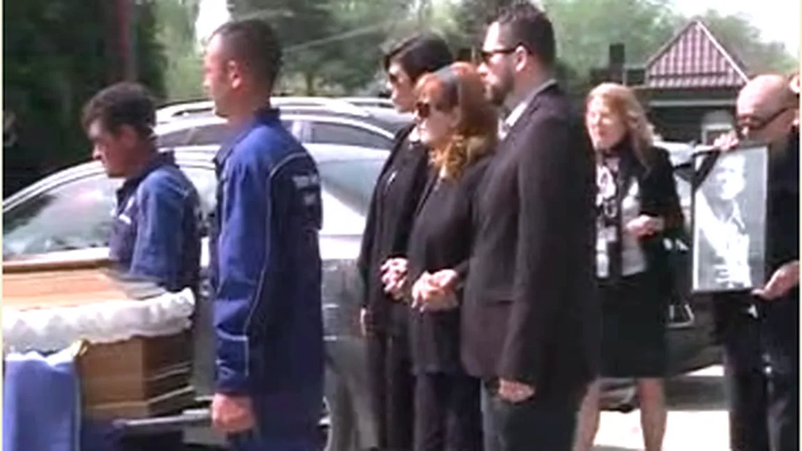 Cornel Patrichi a fost înmormântat. Becali, Cătălin Măruţă şi Mihai Petre au fost prezenţi VIDEO