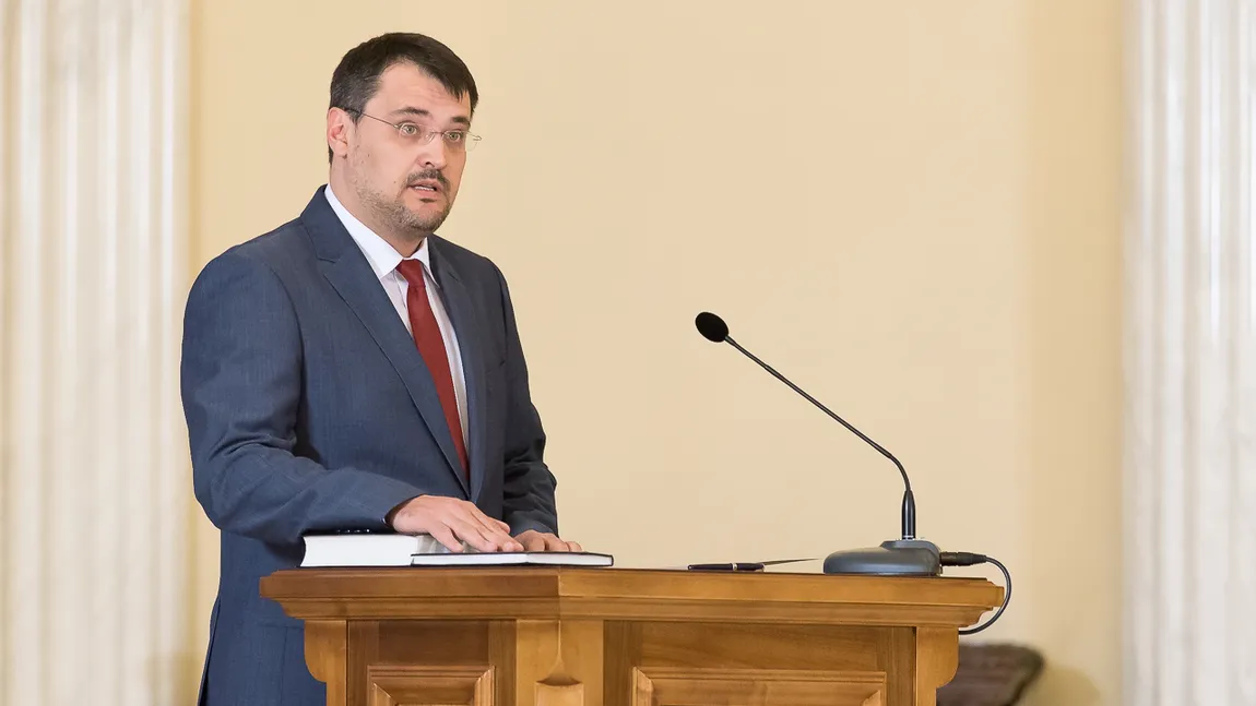 Cristian Ghinea, noul ministru al Fondurilor Europene. PRIORITĂŢILE sale la început de mandat