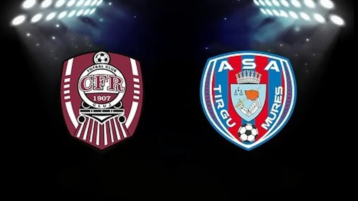 LIVE VIDEO ONLINE CFR CLUJ - ASA TÂRGU MUREŞ 2-0 în CUPA ROMÂNIEI
