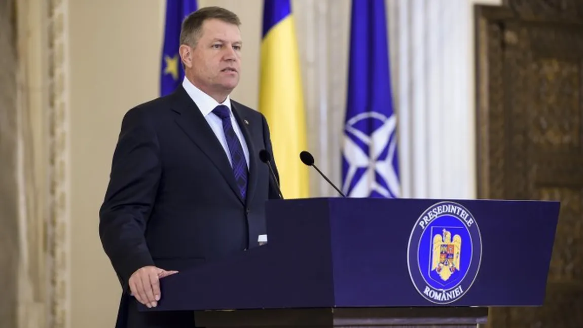 Iohannis vrea o comisie specială pentru elaborarea pachetului de legi privind securitatea naţională