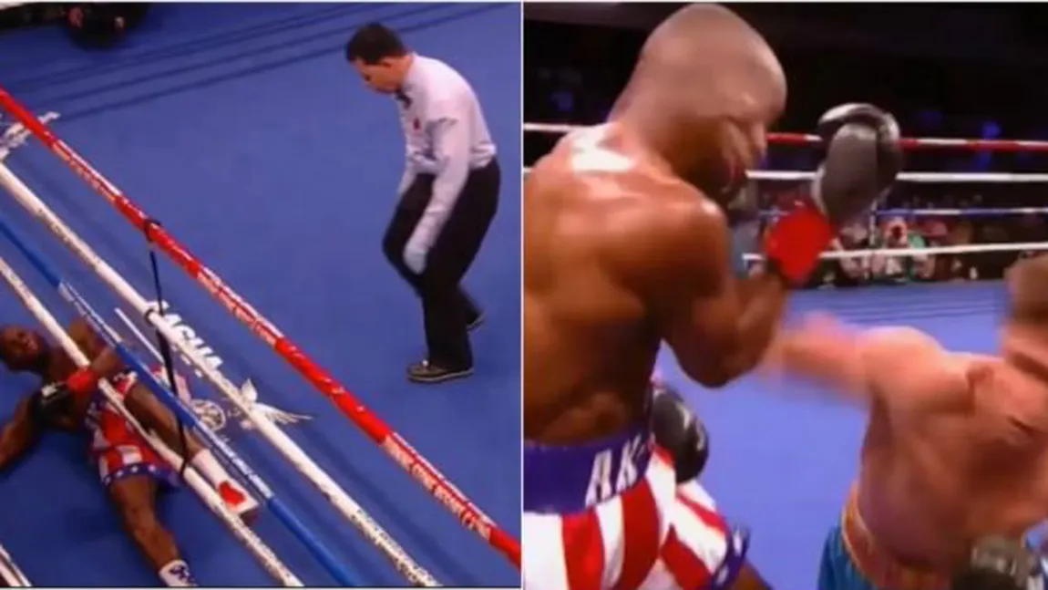 Cel mai tare KO al anului. Un boxer a fost trimis instantaneu în lumea viselor VIDEO