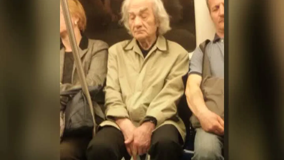 Profesorul Leon Dănăilă, prima reacţie după ce poza din metrou a ajuns virală: Am avut un autoturism până anul trecut