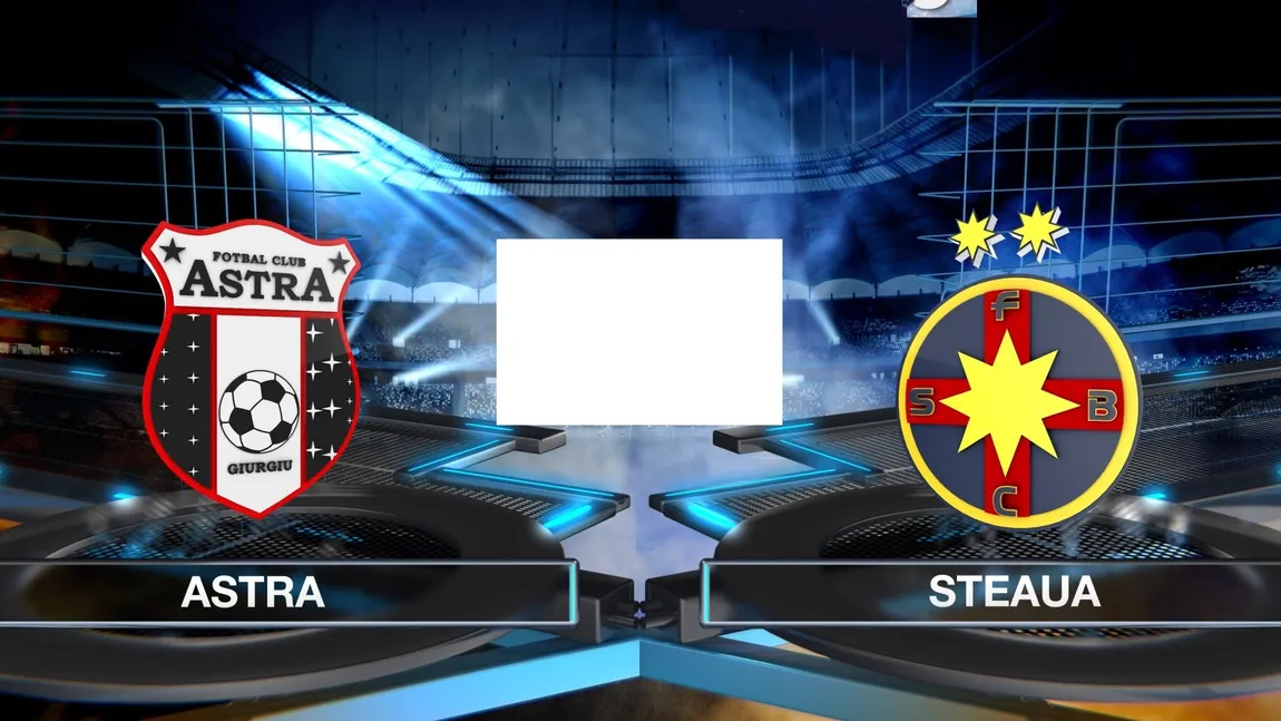 Titlul în Liga 1 e ca şi jucat. Dezastru pentru Steaua, Astra Giurgiu e aproape campioană