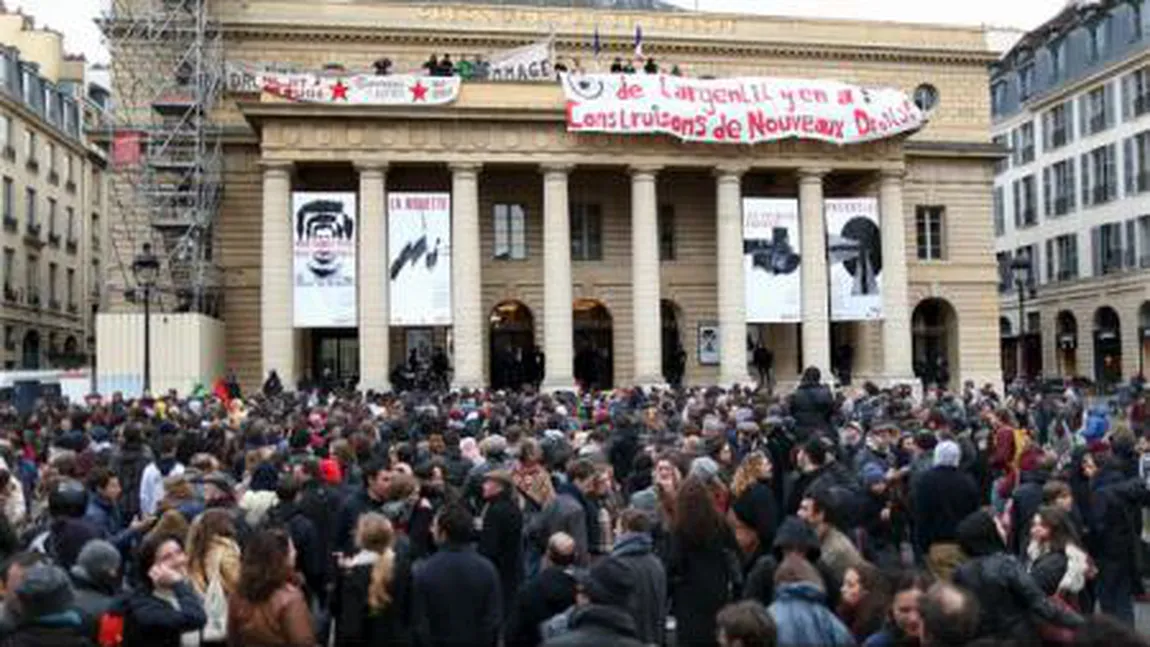 Prestigioasele teatre Comedia Franceză şi Odeon din Paris, blocate de o mişcare de protest