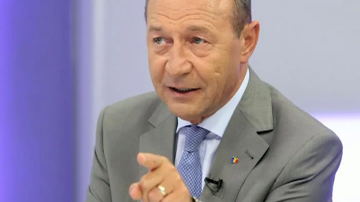 Băsescu, despre Iohannis: E în perioada de stagiatură. Preşedintele e ca vinul, cu cât e mai vechi cu atât e mai bun