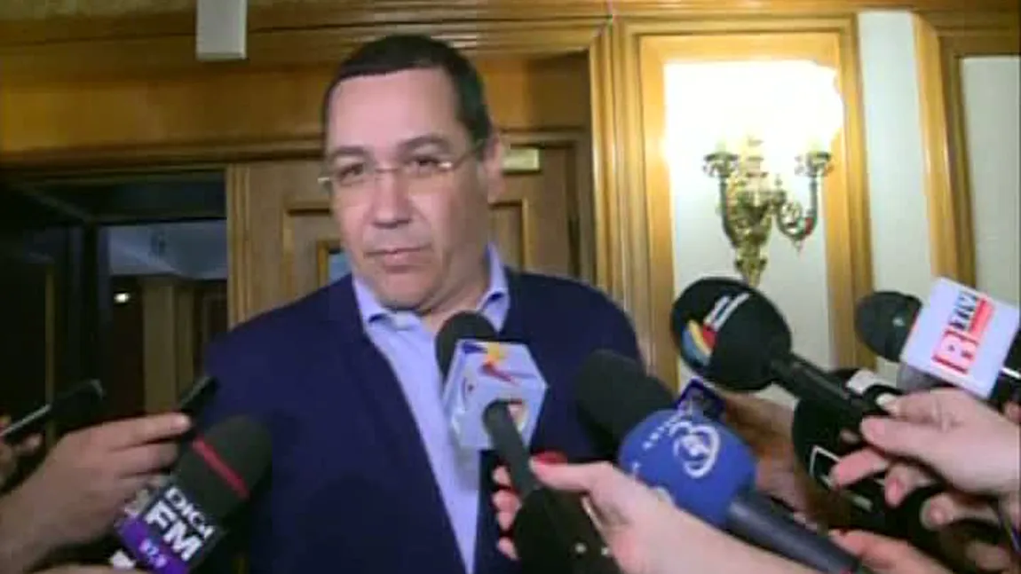 Victor Ponta, ironic la adresa soţului Alinei Gorghiu: 