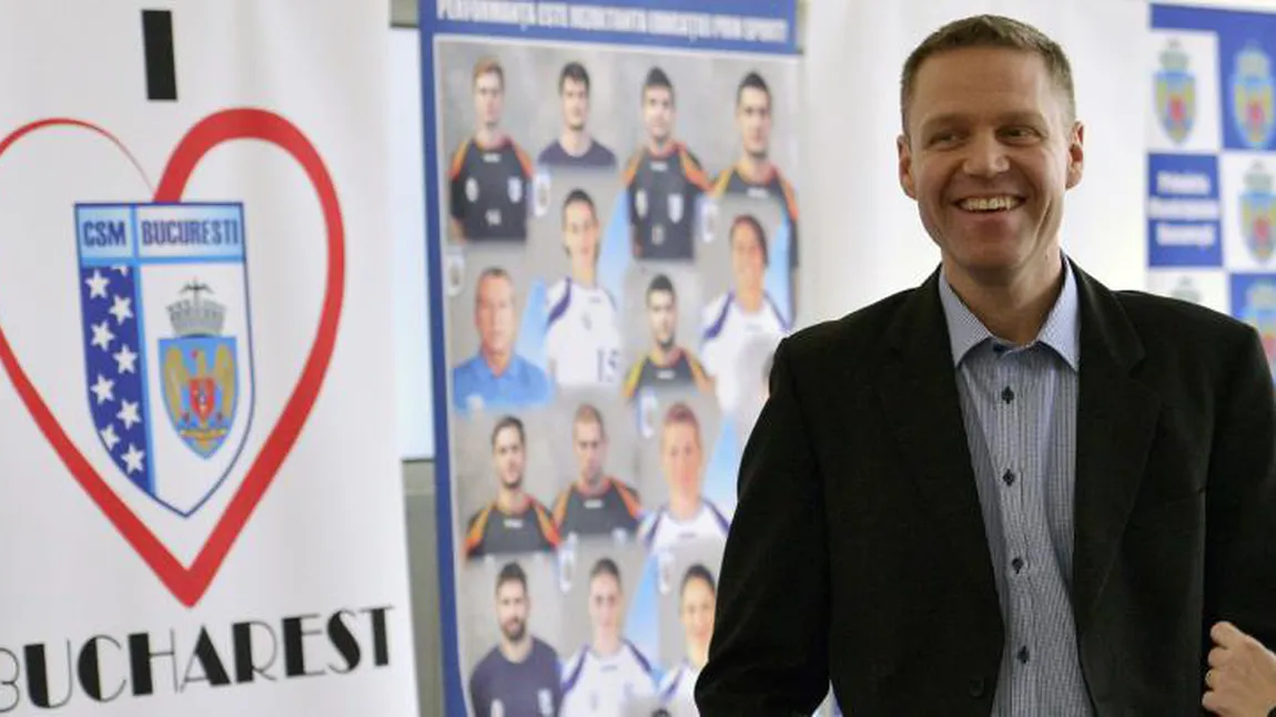 Jakob Vestergaard, noul antrenor al handbalistelor de la CSM Bucureşti