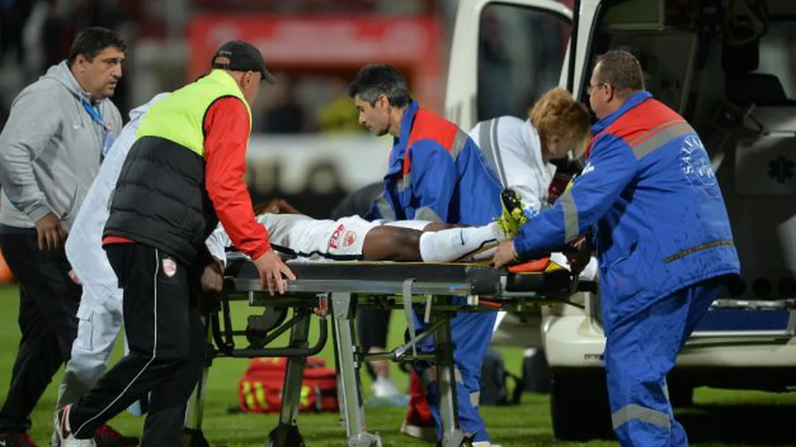 Ambulanţa care l-a transportat pe fotbalistul Patrick Ekeng a fost sigilată