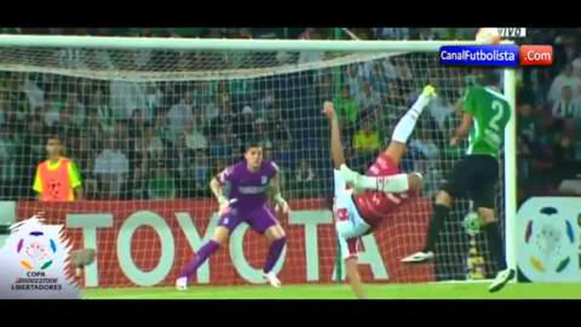 Gol de generic în Copa Libertadores. Este una dintre cele mai frumoase reuşite din 2016 VIDEO