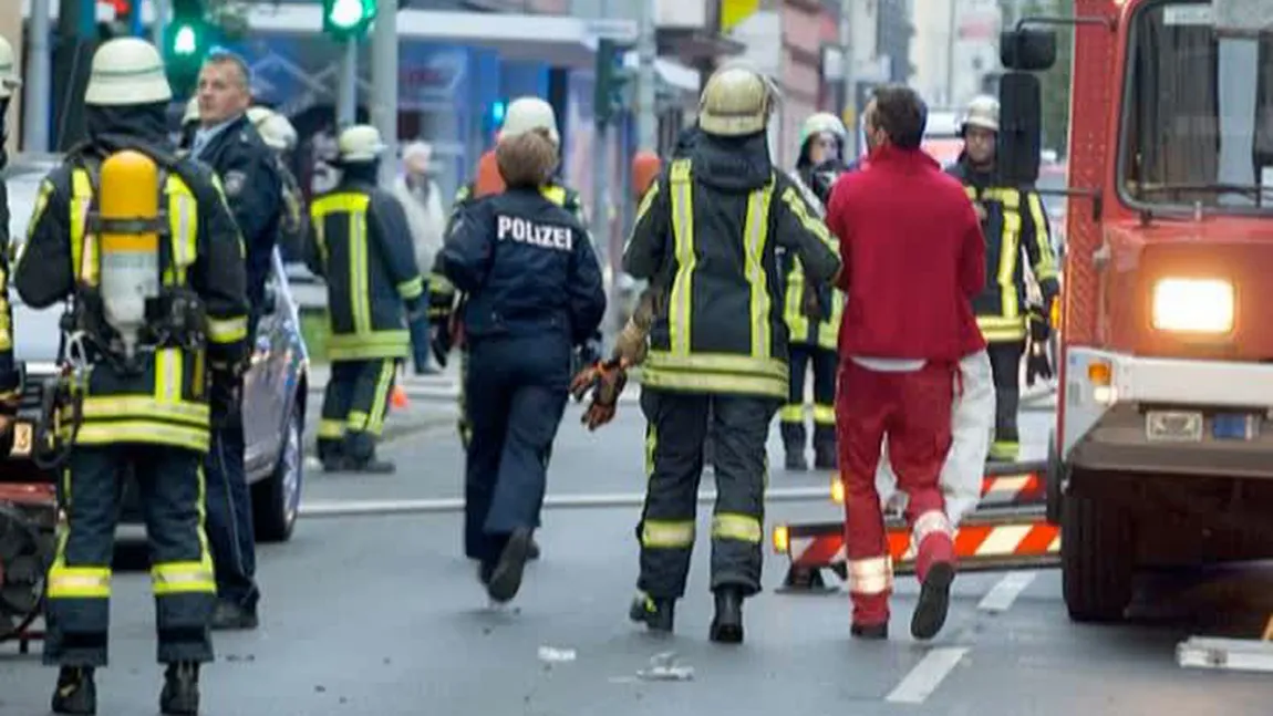 Tragedie. Trei români morţi într-un incendiu puternic în Germania. Doi copii şi mama lor au ars de vii în casă