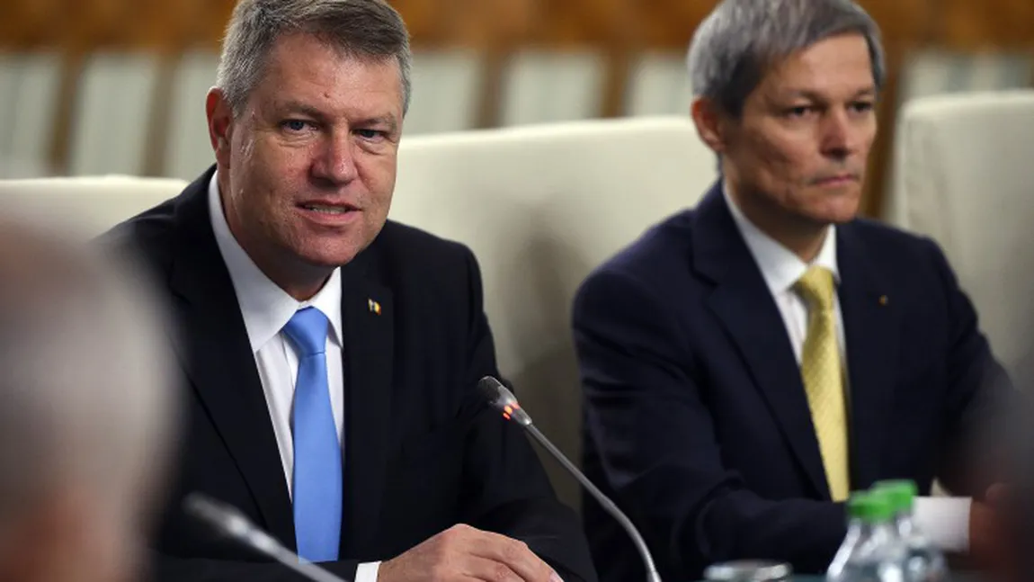 Discuţie Iohannis-Cioloş privind corectarea deficienţei de încadrare şi a disfuncţionalităţilor în sistemul bugetar