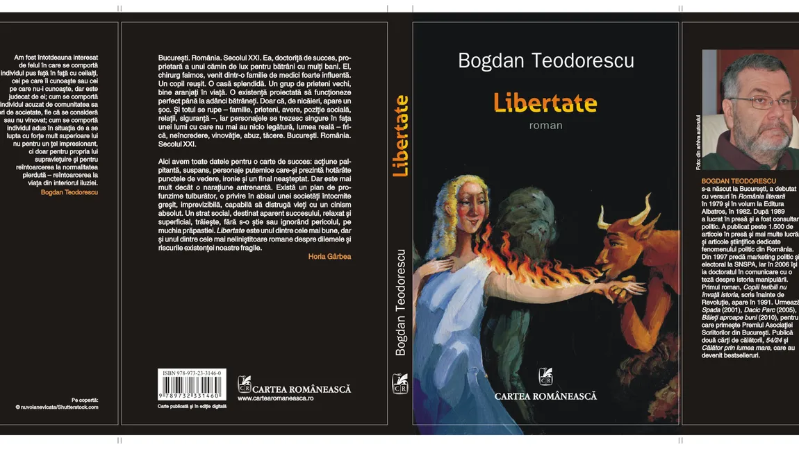 LIBERTATE - un nou roman de Bogdan Teodorescu
