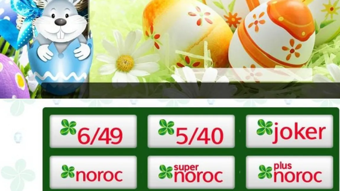 LOTO, LOTO 6 DIN 49. REZULTATE LOTO 1 mai: Şanse duble la extragerea loto de Paşte. UPDATE