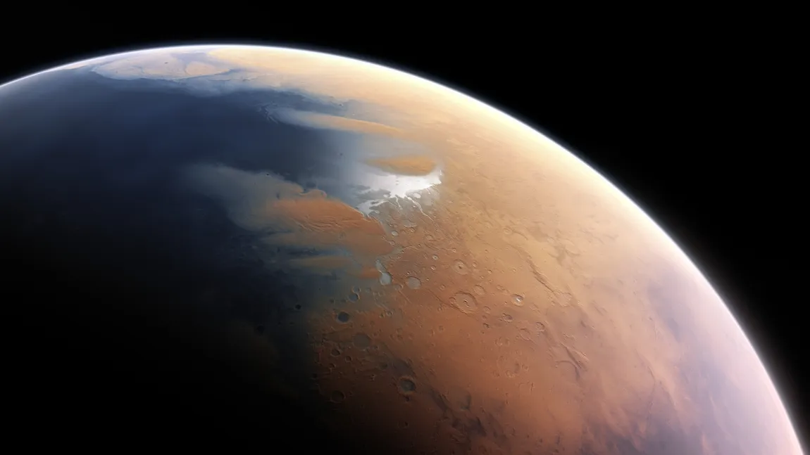 Astronomii americani au găsit oxigen atomic în atmosfera planetei Marte