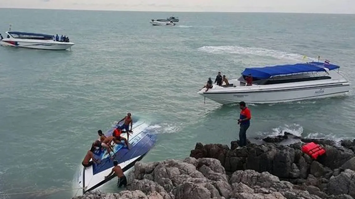 Mai mulţi morţi şi dispăruţi, după un naufragiu în largul Thailandei. O româncă ar putea fi printre victime VIDEO