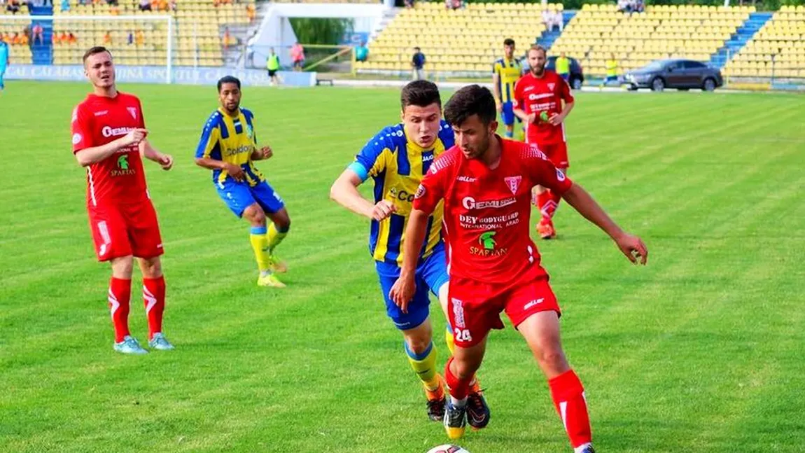 UTA Arad, calificare DRAMATICĂ la barajul pentru Liga I cu FC Voluntari. Victorie în prelungiri cu Dunărea Călăraşi