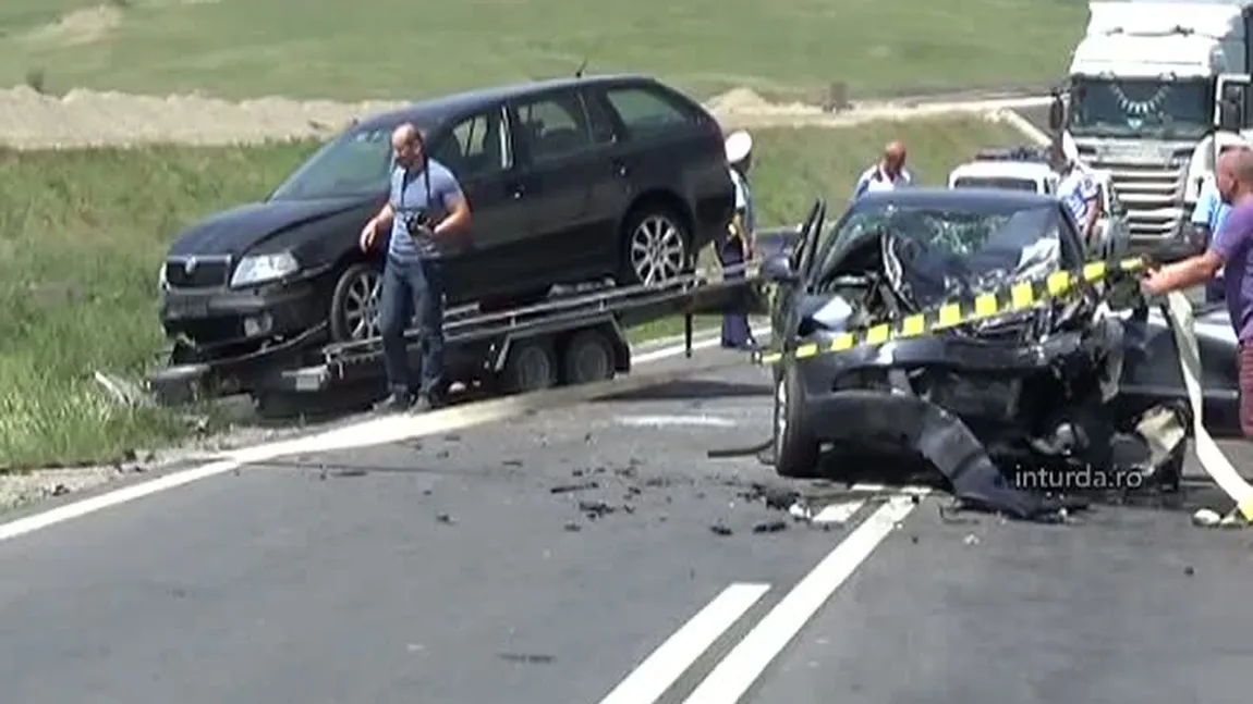 Accident CUMPLIT în Cluj. O persoană a murit şi alte cinci au fost rănite VIDEO