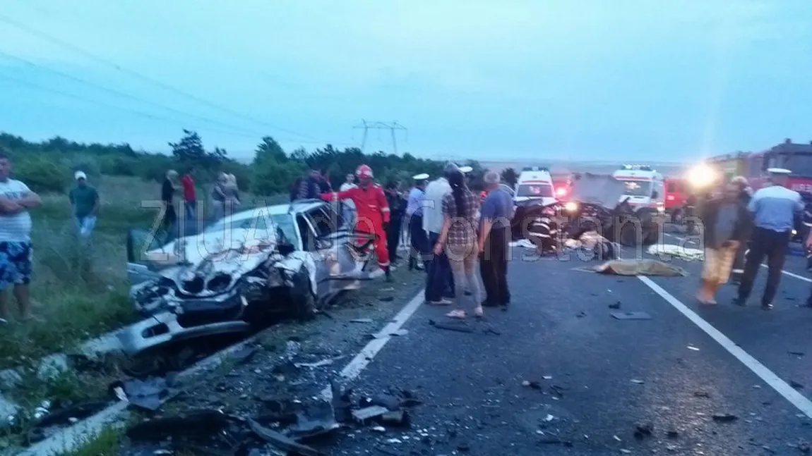 Accident TERIBIL în Constanţa. TREI MORŢI şi cinci răniţi. S-a declanşat PLANUL ROŞU de intervenţie VIDEO