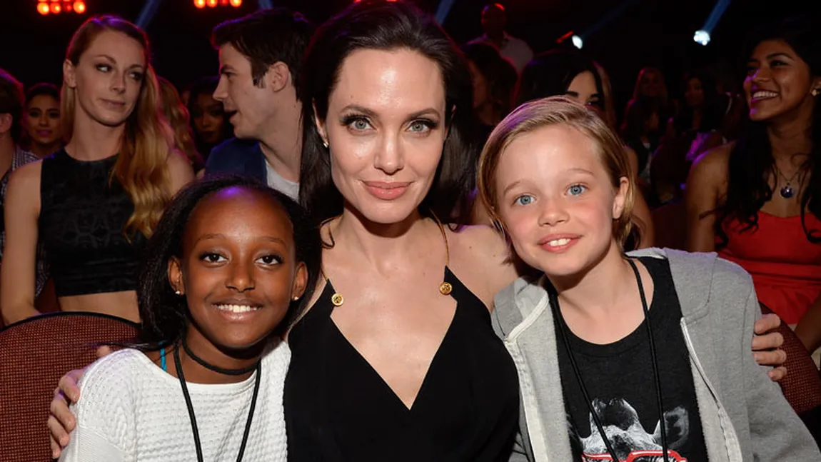 Copiii Angelinei Jolie vorbesc ŞAPTE LIMBI străine