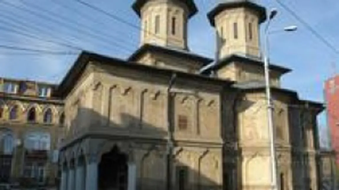 Biserica cu Sfinţi din Bucureşti va fi restaurată cu bani de la Ministerul Culturii