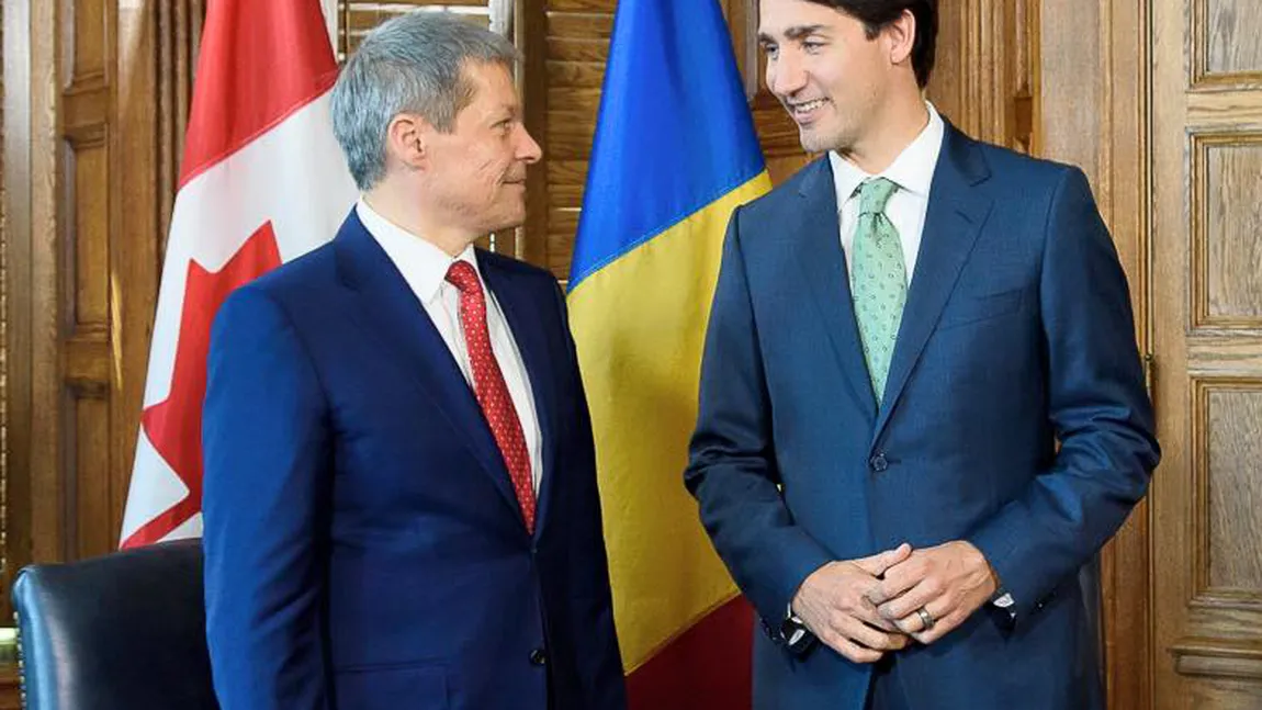 Cioloş, la Ottawa: Trebuie sa arătam o dorinţă clară de soluţionare a chestiunii liberalizării vizelor pentru români