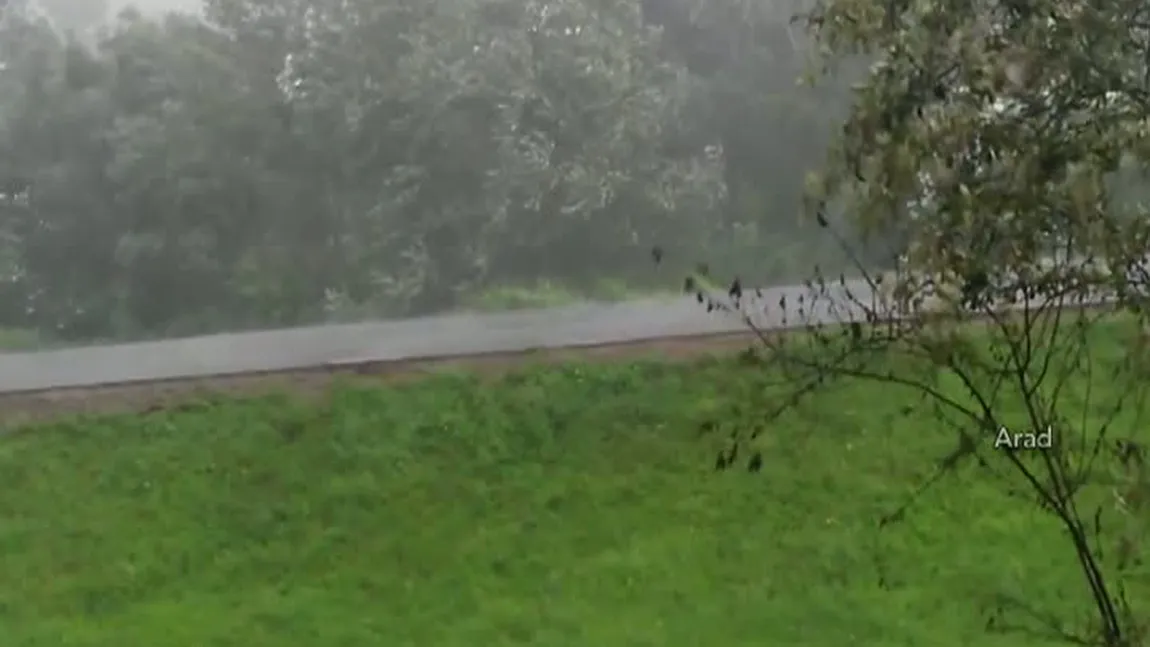 România, măturată de furtuni după caniculă VIDEO