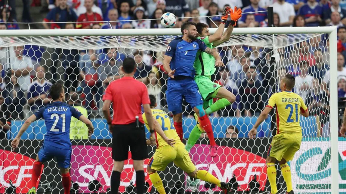 EURO 2016, ROMÂNIA - FRANŢA 1-2. Giroud recunoaşte! 