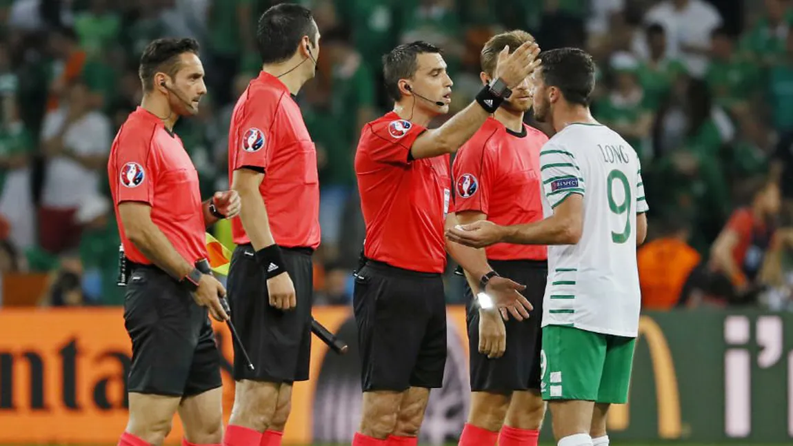 Ovidiu Haţegan, eliminat după faza grupelor de la EURO 2016. UEFA l-a trimis acasă pe arbitrul român