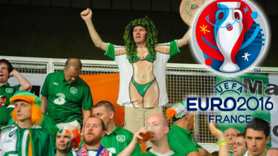 EURO 2016: Fanii irlandezi, serenadă pentru o franţuzoică, dedicaţii pentru poliţişti, cântece de leagăn la metrou VIDEO