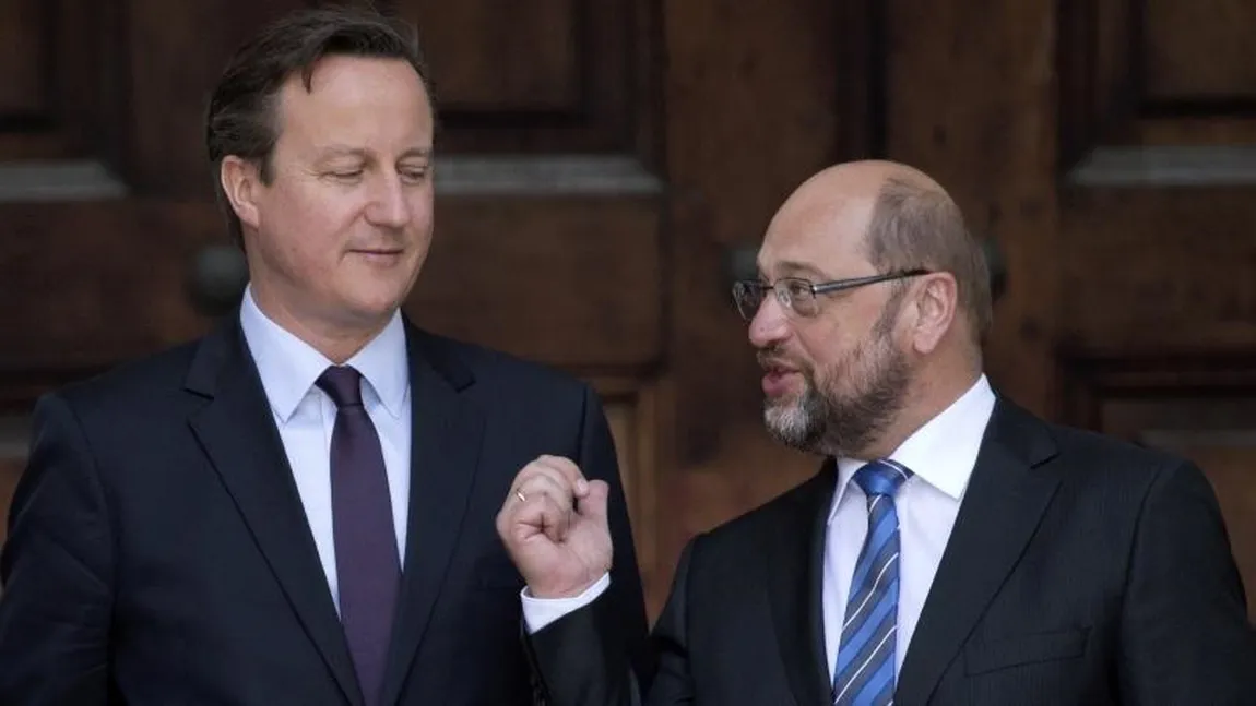 Martin Schulz îl acuză pe David Cameron: Un continent întreg este luat ostatic