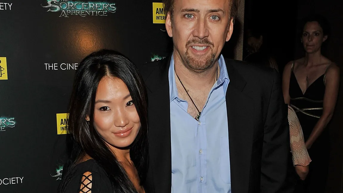 Actorul Nicolas Cage DIVORŢEAZĂ şi de a treia soţie, Alice Kim