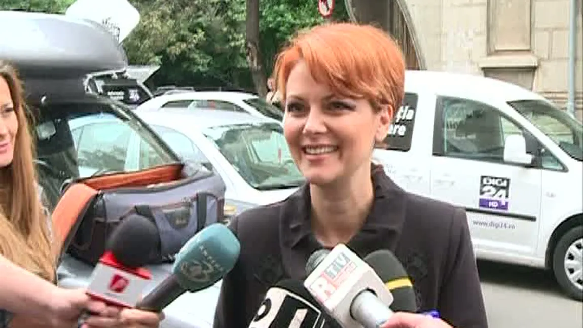 DNA a pus SECHESTRU pe 900.000 de lei din averea Liei Olguţa Vasilescu UPDATE