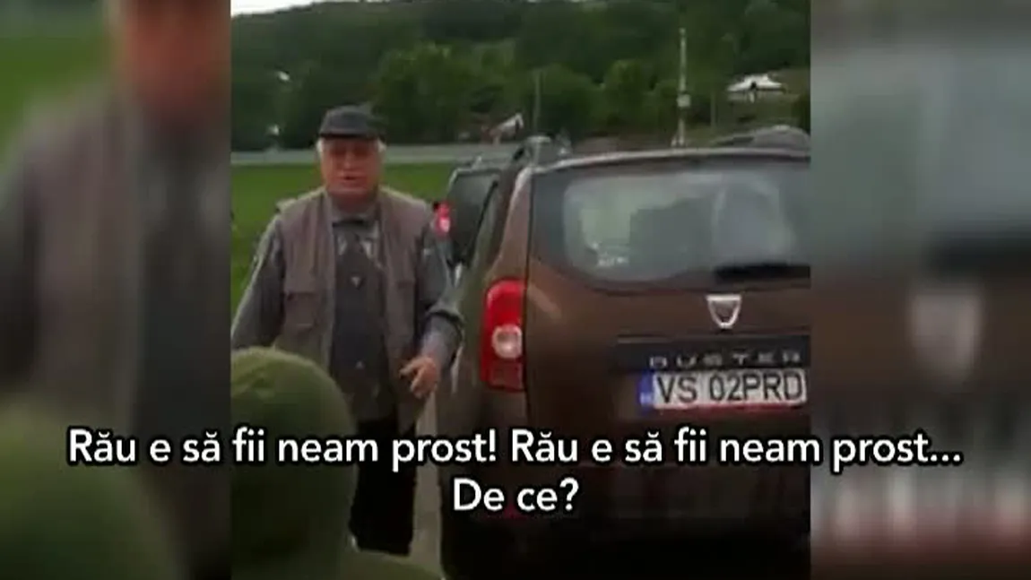 Localnicii din judeţul Vaslui, umiliţi de primar în timpul inundaţiilor VIDEO