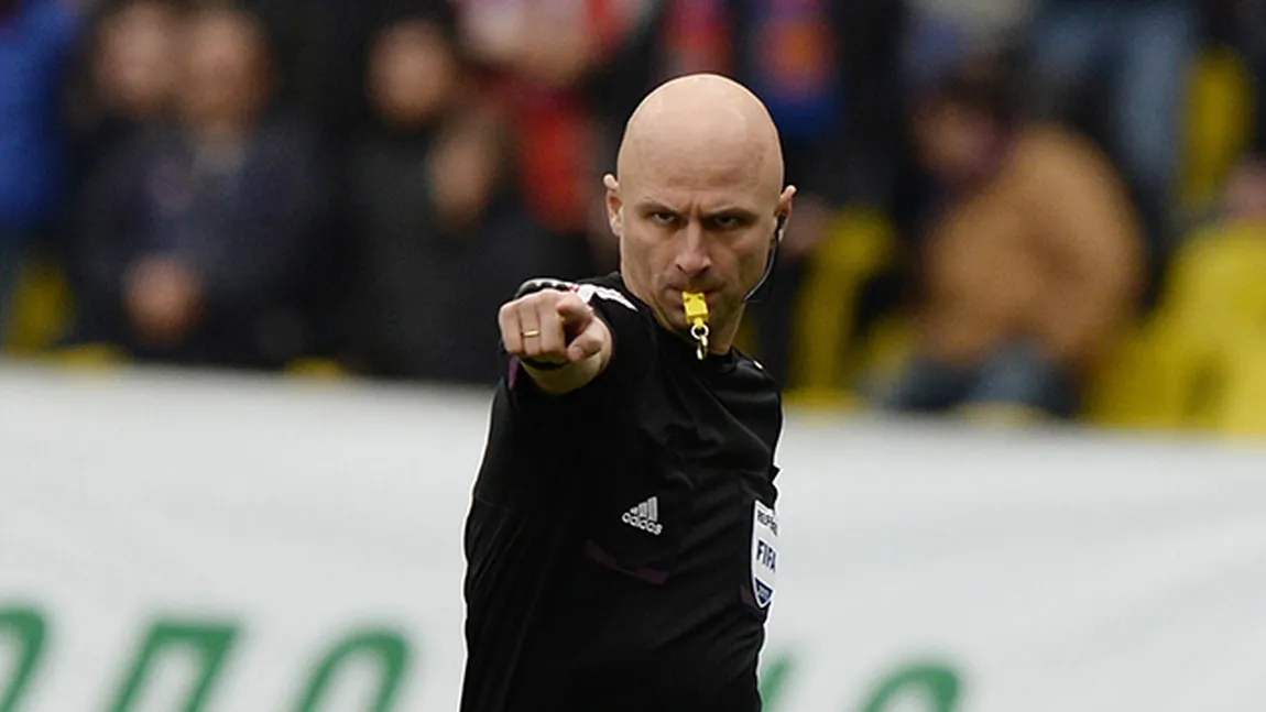 Romania-Elveţia, a doua partidă a tricolorilor la Euro 2016, arbitrată de un rus