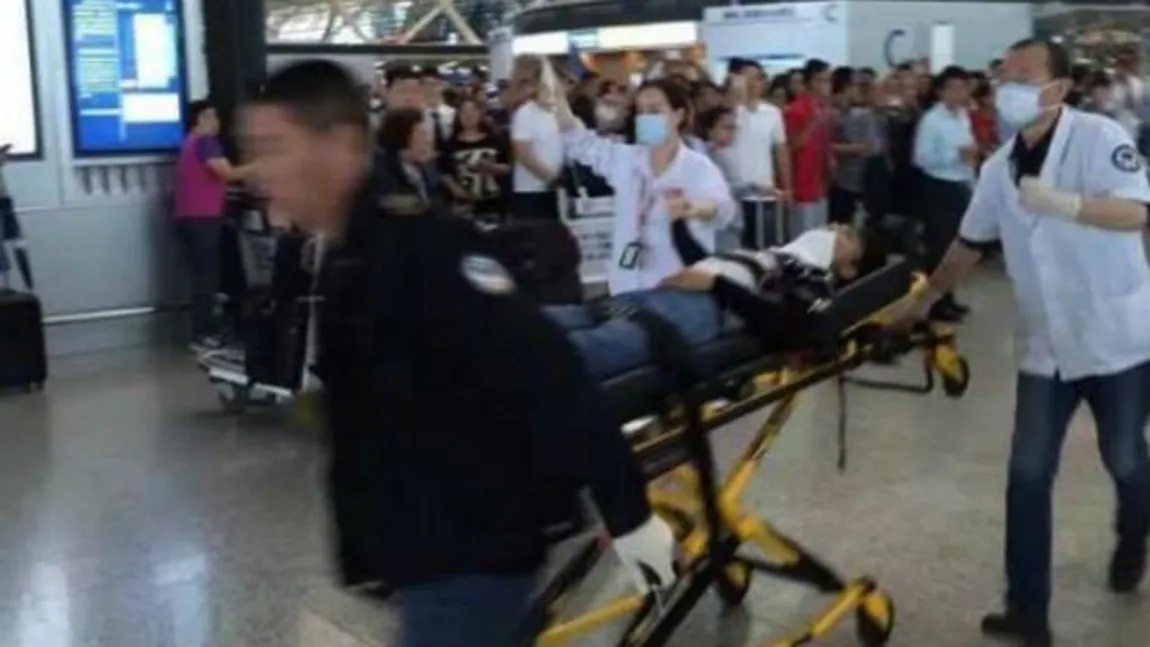 EXPLOZIE pe aeroportul din Shanghai. Trei persoane au fost rănite VIDEO