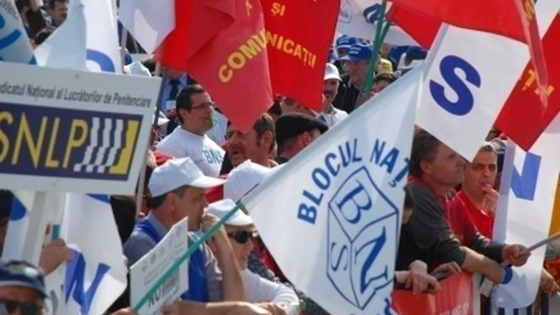 PROTESTE la Cotroceni. Sindicaliştii din transporturi sunt nemulţumiţi de salarii şi condiţiile de lucru