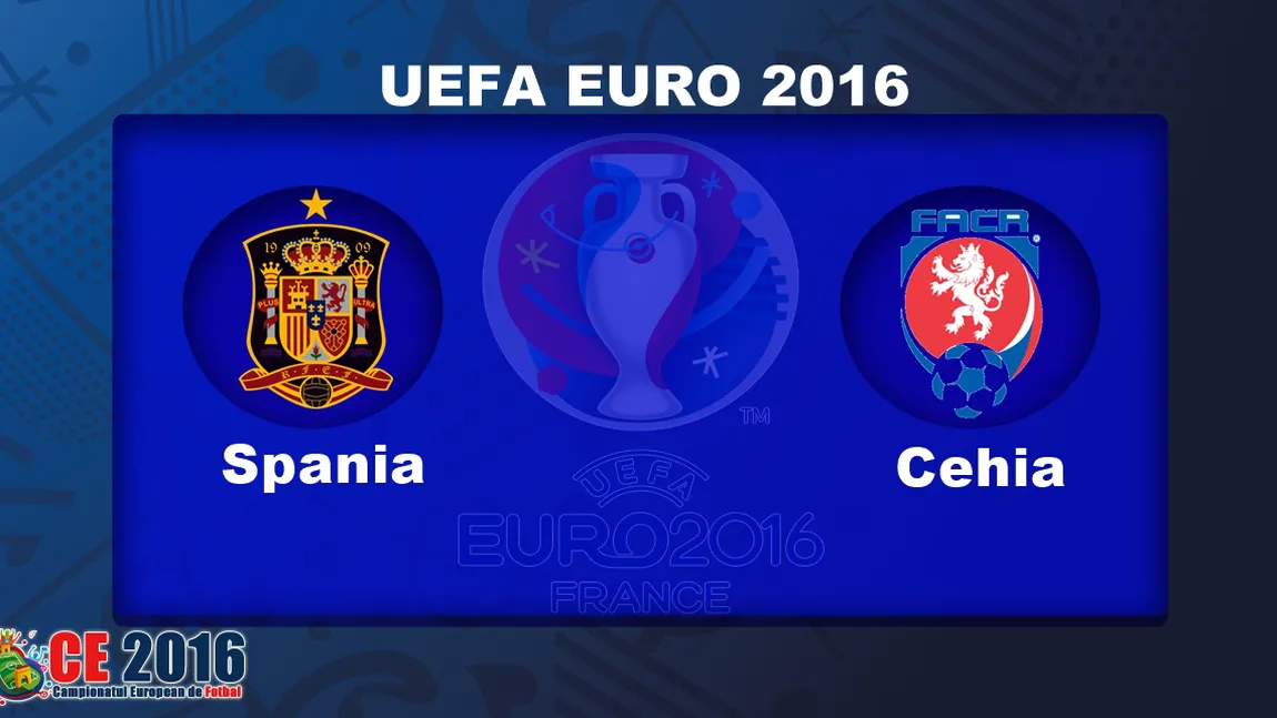 SPANIA-CEHIA LIVE VIDEO DOLCE SPORT EURO 2016: 1-0 UPDATE