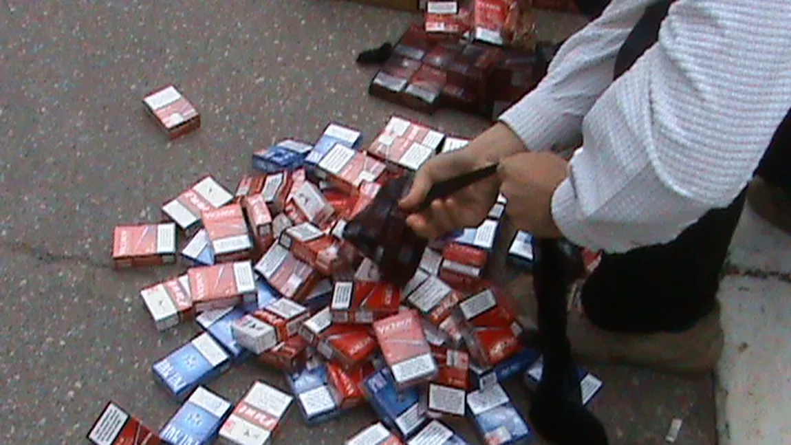 Inventivitatea contrabandiştilor de ţigări nu are limite. Unde au fost ascunse de această dată ţigările