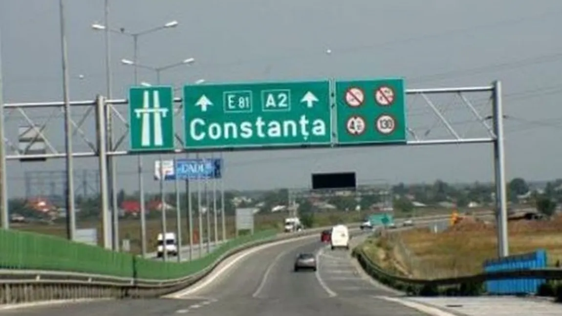 Coadă de cinci kilometri pe Autostrada Soarelui, sensul spre Constanţa, din cauza unui accident